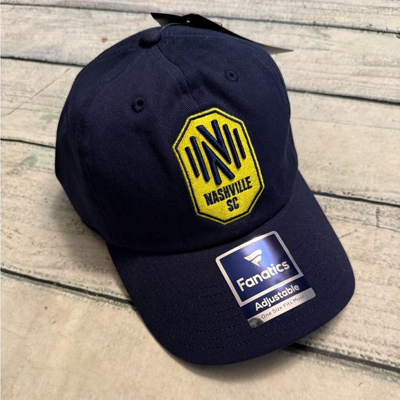 NWT Nashville SC blue baseball cap hat. - Picture 1 of 5